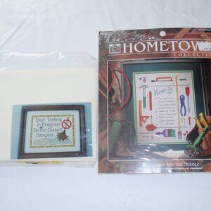 Lot of 2 Cross Stitch Kits Funny House Chores Designs for the Needle Handyman